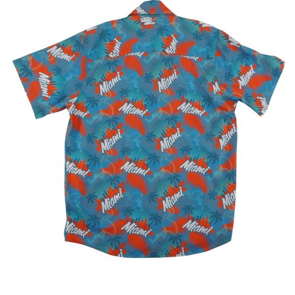 Dixxon Flannel Co. “The Vice” Miami Short Sleeve Button-Up Shirt Size L - Picture 2 of 5